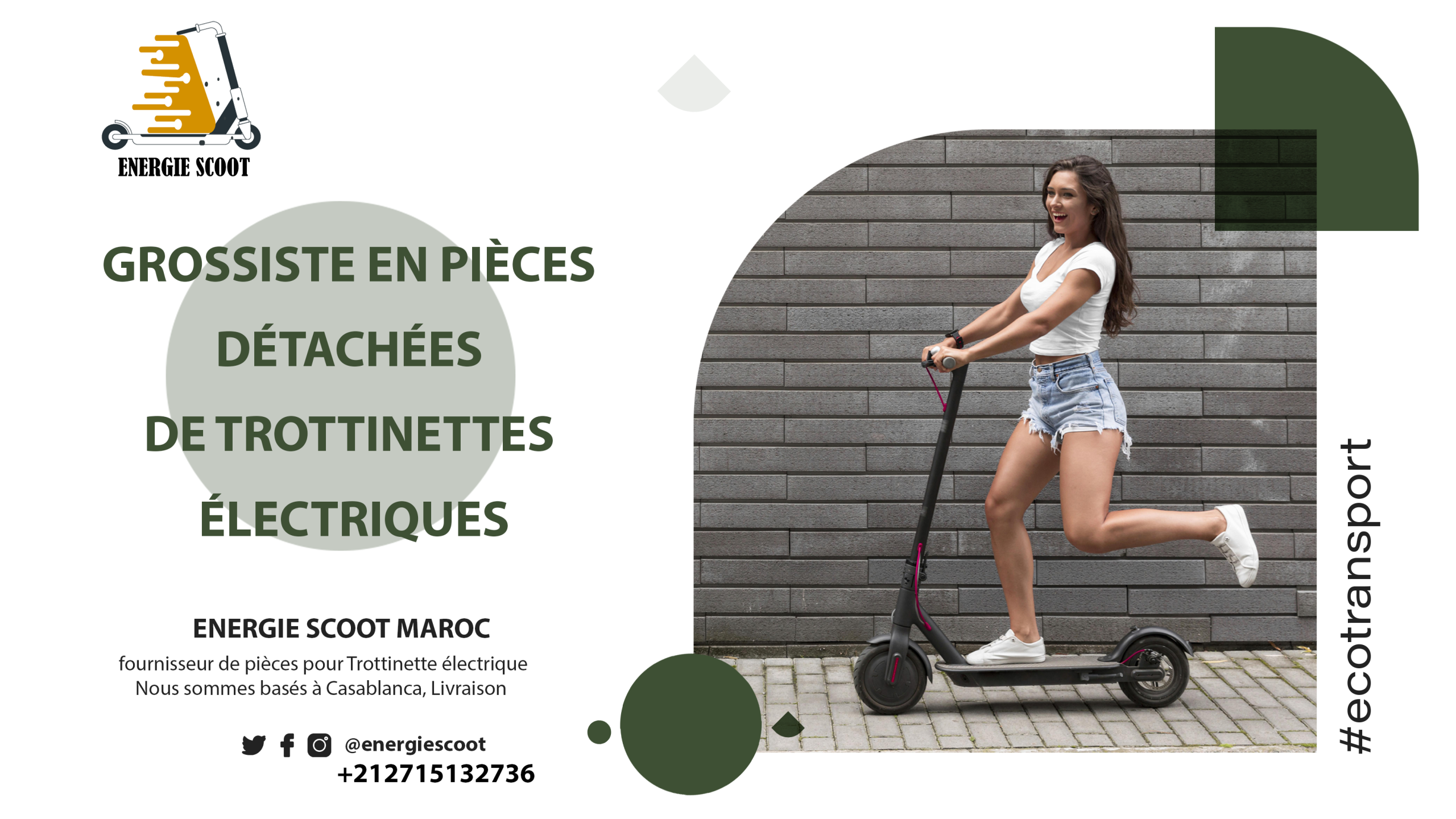 pieces de rechange Trottinette maroc