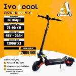Evoscoot S8-S 1200W X2 Trottinette électrique